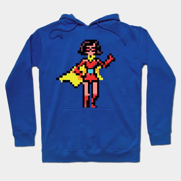 Superheroine Mag Hoodie by wamtees